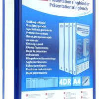 Segregator ofertowy DONAU, PP, A4/4RD/65, niebieski