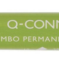 Marker przemysłowy Q-CONNECT Jumbo, ścięty, 2-20mm (linia), czarny