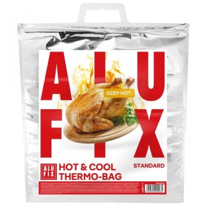Torba termiczna ALUFIX, z uchwytem, PET, 47x47cm