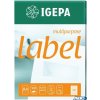 Etykieta na segregator 192x61mm (100arkuszy  / 400etykiet) CONTILABEL EA-1920X610W IGEPA