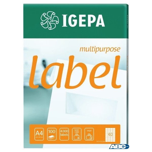 Etykieta samoprzylepna 64.3x33.8mm (100sztuk) CONTILABEL EA646X338