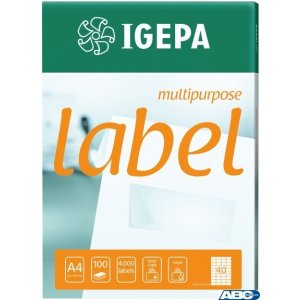Etykieta samoprzylepna 105x41mm (100sztuk) CONTILABEL EA-1050X410