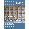 Etykieta samoprzylepna DOTTS A4 (100ark) 105x42,4mm (14 etyk / arkuszu)