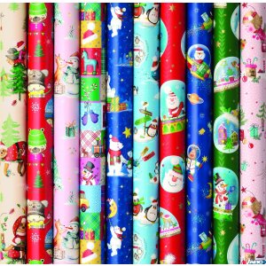Papier ozdobny pakowy świąteczny PATTERN 200X70cm
