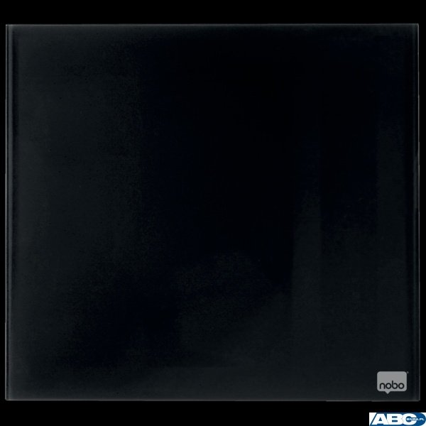 Tablica szklana NOBO Diamond Glass czarna 450x450 1903951
