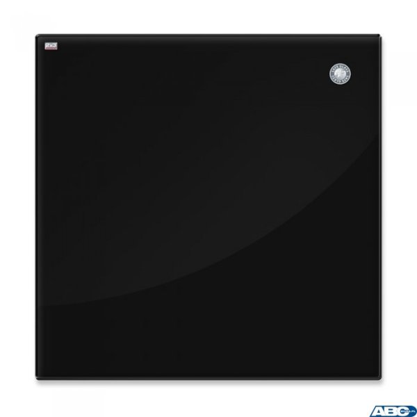 Tablica szklana magnetyczna 45x45cm czarna 2X3 TSZ4545 B