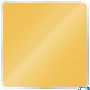 Szklana tablica magnetyczna Leitz Cosy 45x45cm, żółta 70440019