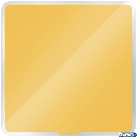 Szklana tablica magnetyczna Leitz Cosy 45x45cm, żółta 70440019