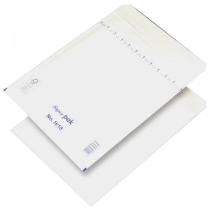 Koperty samoklejące z folią bąbelkową OFFICE PRODUCTS, HK, H18, 270x360mm / 290x370mm, 100szt., białe