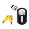 Blokada do laptopów KENSINGTON MicroSaver®, z kluczem, chowana, czarny
