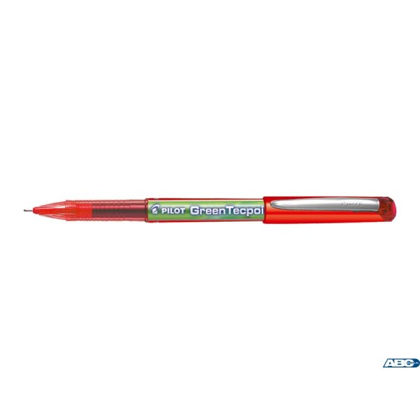 Cienkopis kulkowy GREENTECPOINT BG czerwony BX-GR5-R-BG PILOT