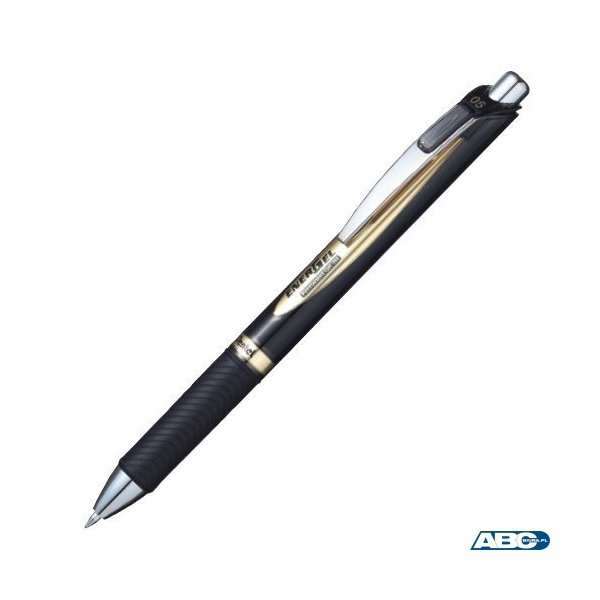 Cienkopis kulkowy czarny 0,5mm ENERGEL DocumentPen BLP75-A PENTEL