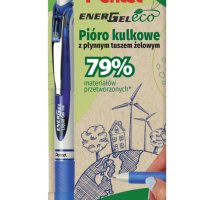Pióro kulkowe ENERGEL ECO (kpl. 4szt - czarny, 3x niebieski) BL77E-ST4ACCCPL PENTEL
