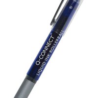 Cienkopis kulkowy Q-CONNECT 0,5mm (linia), niebieski
