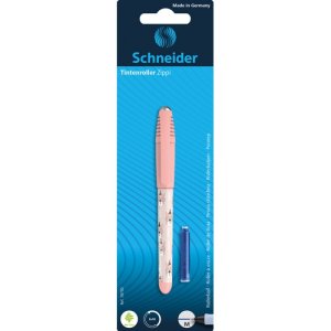 Pióro kulkowe SCHNEIDER Zippi  +  1 cartridge, blister, mix kolorów