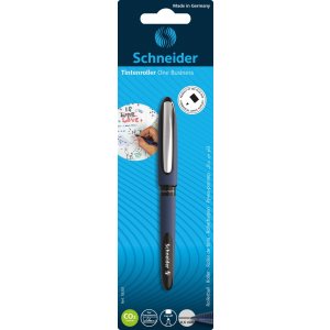 Pióro kulkowe SCHNEIDER One Business, 0,6 mm, czarne, blister