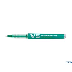 Cienkopis V5 CARTRIGE SYSTEM 0.3mm zielony (10) PIBXC-V5-G-BG PILOT (X)