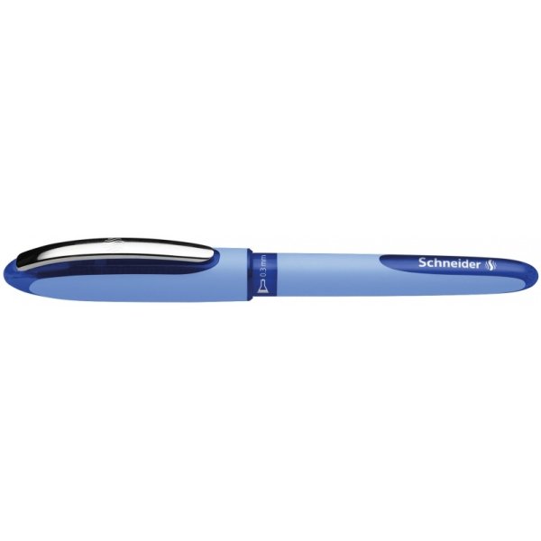 Pióro kulkowe SCHNEIDER One Hybrid N, 0,3 mm, niebieski