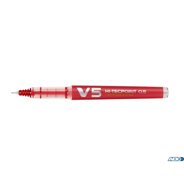 Cienkopis V5 CARTRIGE SYSTEM 0.3mm czerwony (10) PIBXC-V5-R-BG PILOT
