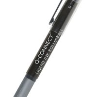 Cienkopis kulkowy Q-CONNECT 0,5mm (linia), czarny