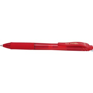 Pióro kulkowe 0,7mm ENERGEL czerwone BL107-B PENTEL