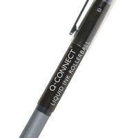 Cienkopis kulkowy Q-CONNECT 0,5mm (linia), zawieszka, czarny