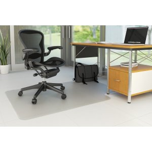 Mata pod krzesło Q-CONNECT, na podłogi twarde, 134x115cm, kształt T