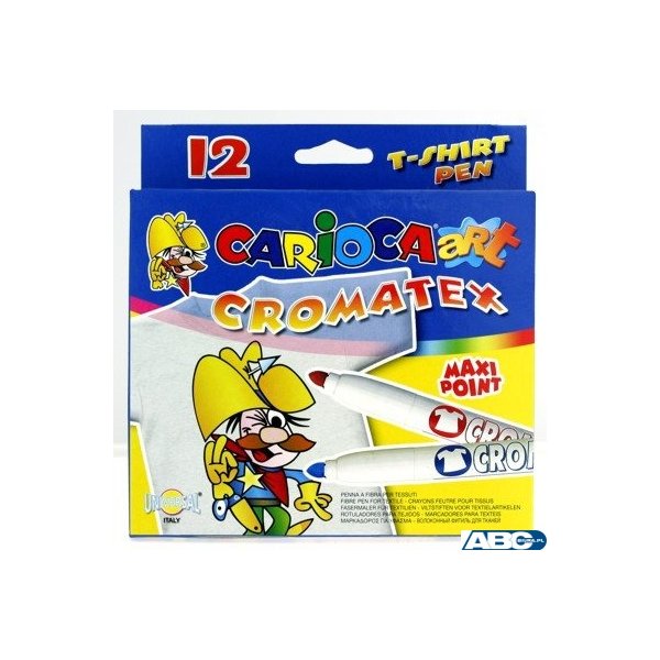 Pisaki CARIOCA Cromatex, 12 kolorów 160-1474