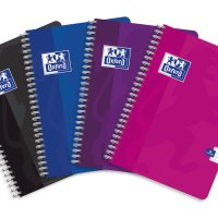 Kołonotatnik A4 kartek, kratka / tagi, STANDARD, OXFORD, 400107151