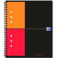Kołonotatnik A5 80 kartek, kratka / tagi, INTERNATIONAL, OXFORD, 100101849