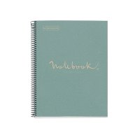 Kołonotatnik MIQUELRIUS NB-1 Emotions, A4, w kratkę, 80 kart., 80g, ekoniebieski