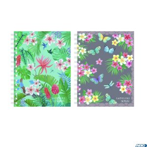 Brulion na spirali A6 100k kratka Ladylike 50044221 Herlitz