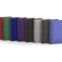Kołonotatnik A4 90 kartek, kratka / tagi, ESSENTIALS, OXFORD, 100105406