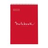 Kołonotatnik MIQUELRIUS NB-1 Reporter Emotions, A4, w kratkę, 80 kart., 90g, czerwony