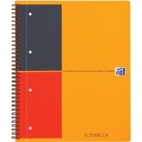 Kołonotatnik A4 80 kartek, linia / tagi, INTERNATIONAL ACTIVEBOOK, OXFORD, 100102994