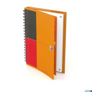 Kołonotatnik B5 80 kartek, linia  /  tagi, INTERNATIONAL MEETINGBOOK, OXFORD, 400080789