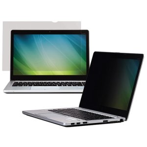 Bezramkowy filtr prywatyzujący 3M™ (PF140W9B), do laptopów, 16:9, 14", czarny
