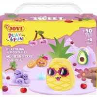 Zestaw plasteliny JOVI Play&Fun, owoce