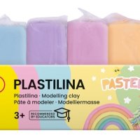 Zestaw plasteliny JOVI, 6x50g, mix kolorów pastelowych