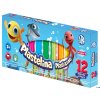 Plastelina Astra z brokatem 12 kolorów, 303107001