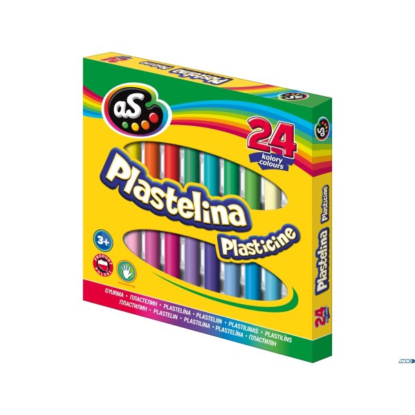 Plastelina AS 24 kolory, 303219004