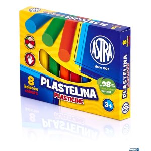 Plastelina Astra 8 kolorów, 83814902