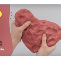 Glina samoutwardzalna JOVI, 500g, ceglana (terracotta)