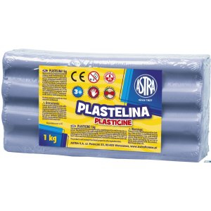 Plastelina Astra 1 kg błękitna, 303111014