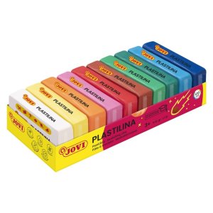 Zestaw plasteliny JOVI, 10x50g, mix kolorów
