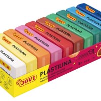 Zestaw plasteliny JOVI, 10x50g, mix kolorów