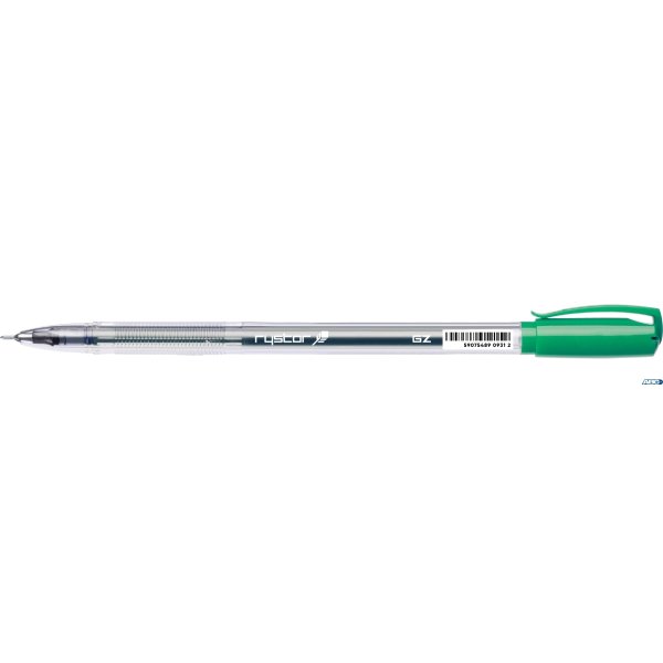 Pióro żelowe GZ-031 zielone RYSTOR 426-003
