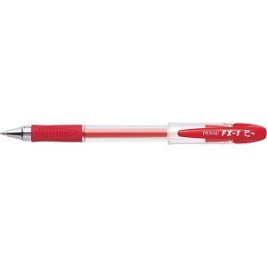 Długopis żelowy PENAC FX1 0,7mm, czerwony