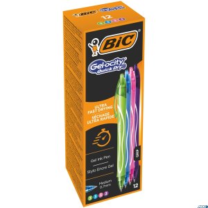 Długopis żelowy BIC Gel-ocity Quick Dry mix FUN, 964826 / 965012