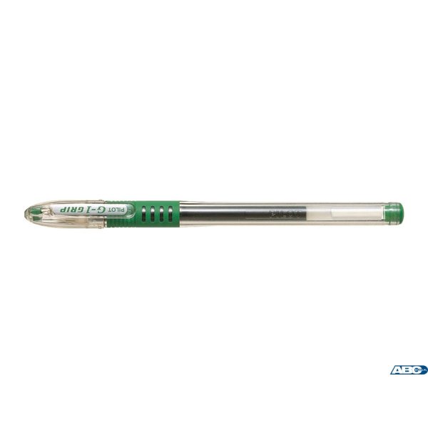 Pióro żelowe PILOT G1 GRIP zielony PIBLGP-G1-5G